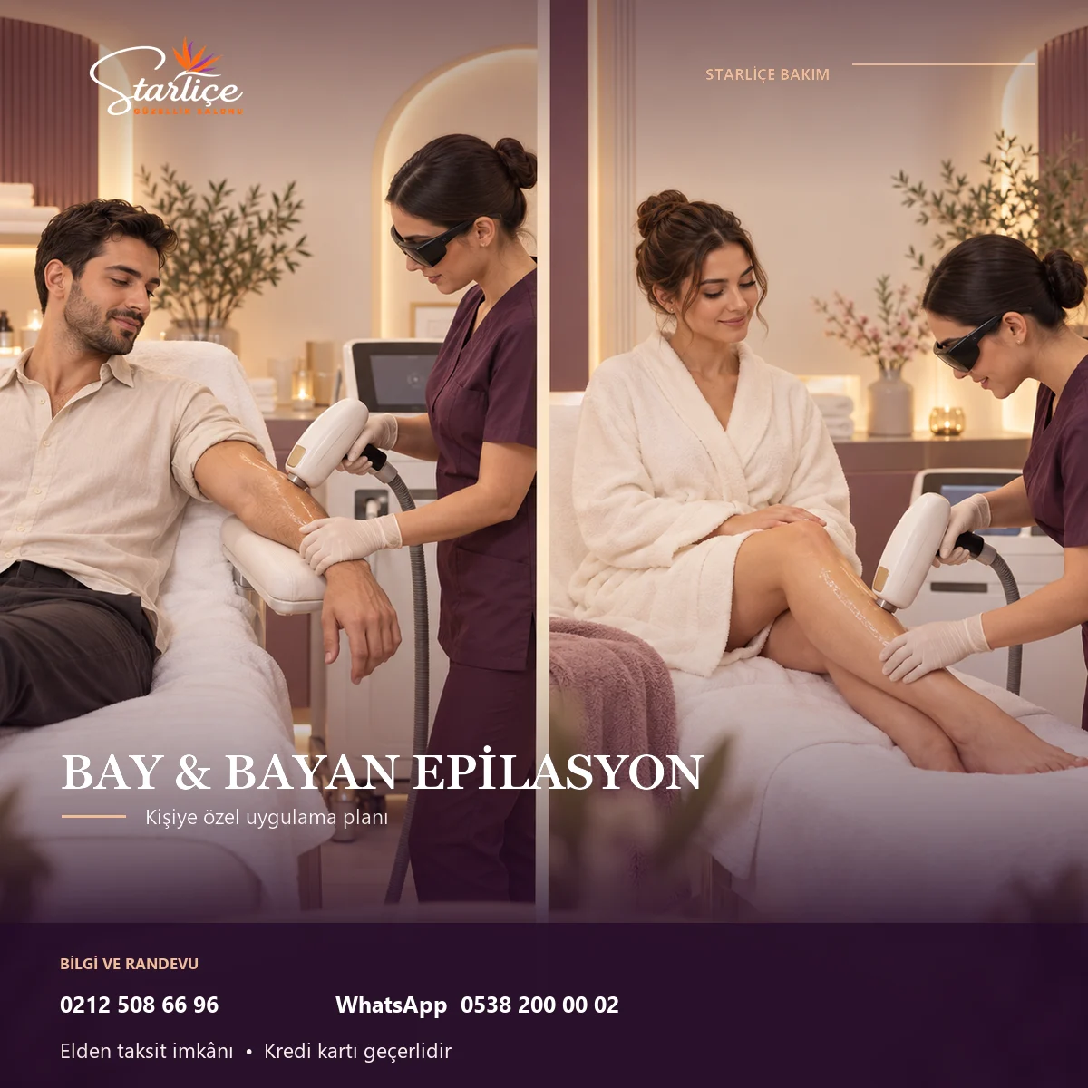 Bay & Bayan Epilasyon