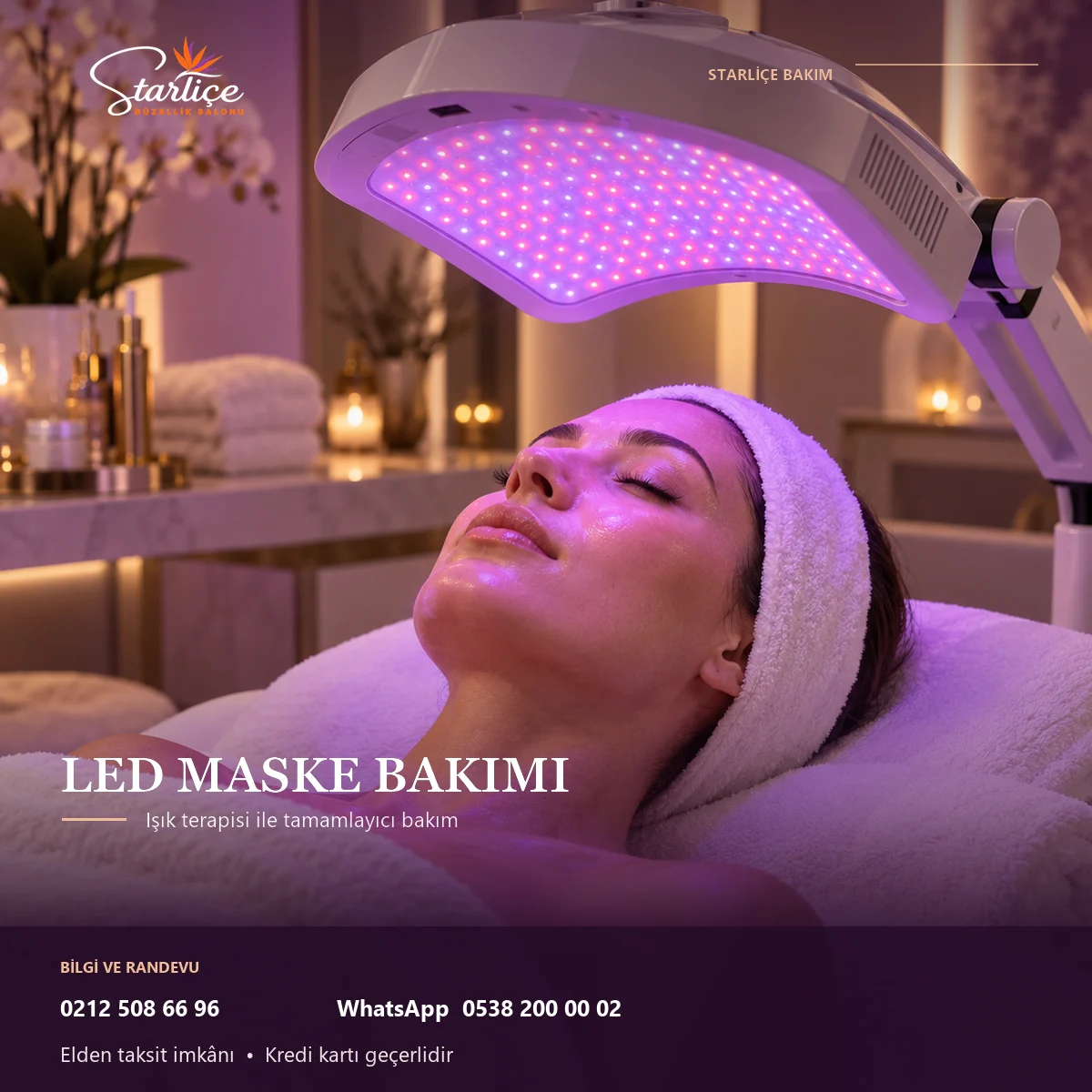 LED Maske Bakımı