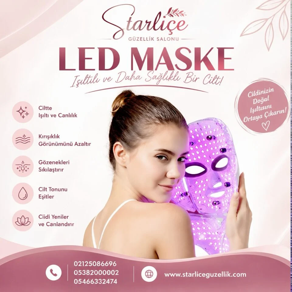 LED Maske Bakımı