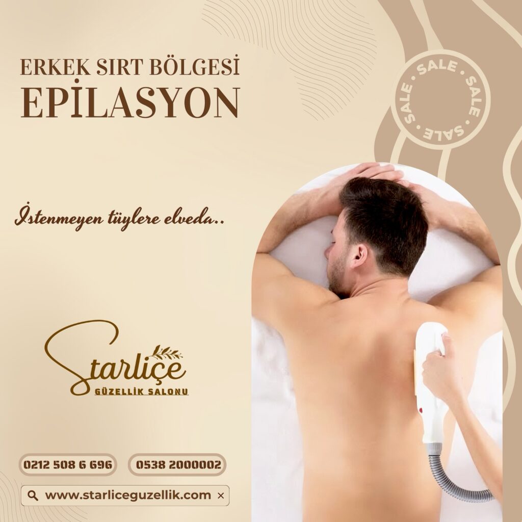 Erkeklere özel epilasyon