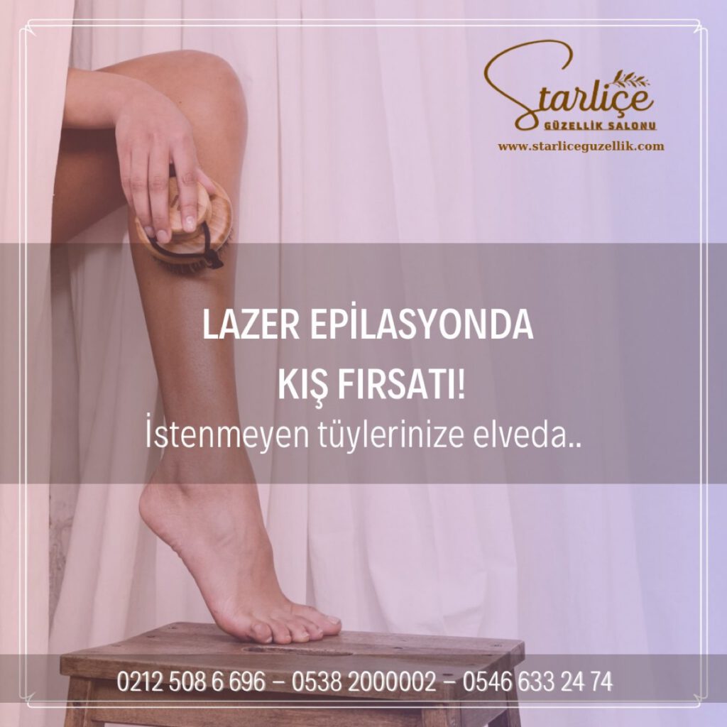 EPİLASYONDA KIŞ FIRSATI