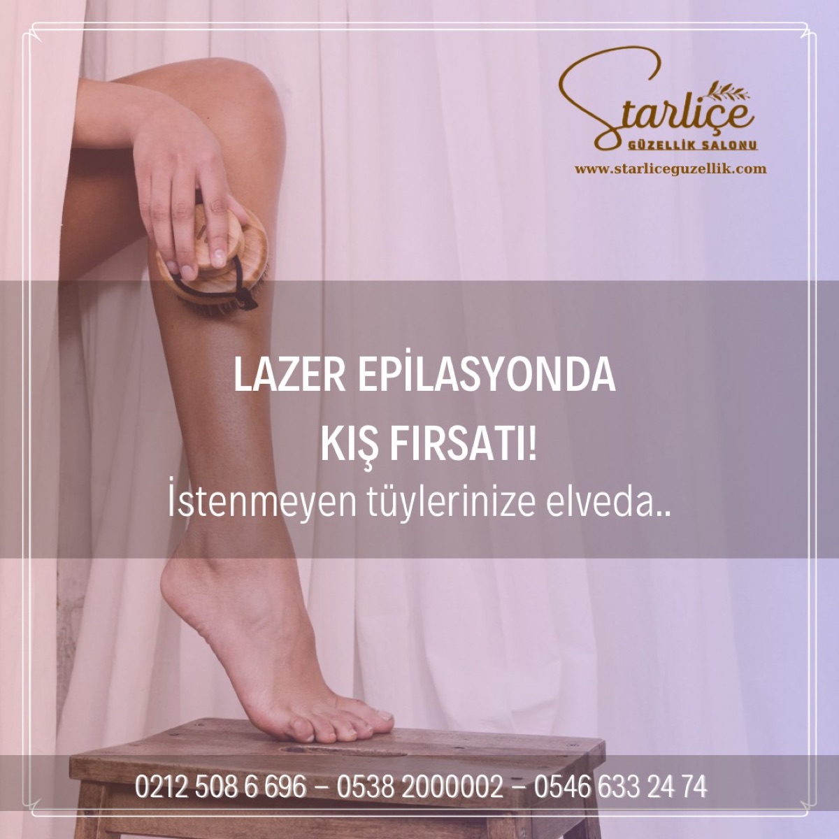 EPİLASYONDA KIŞ FIRSATI