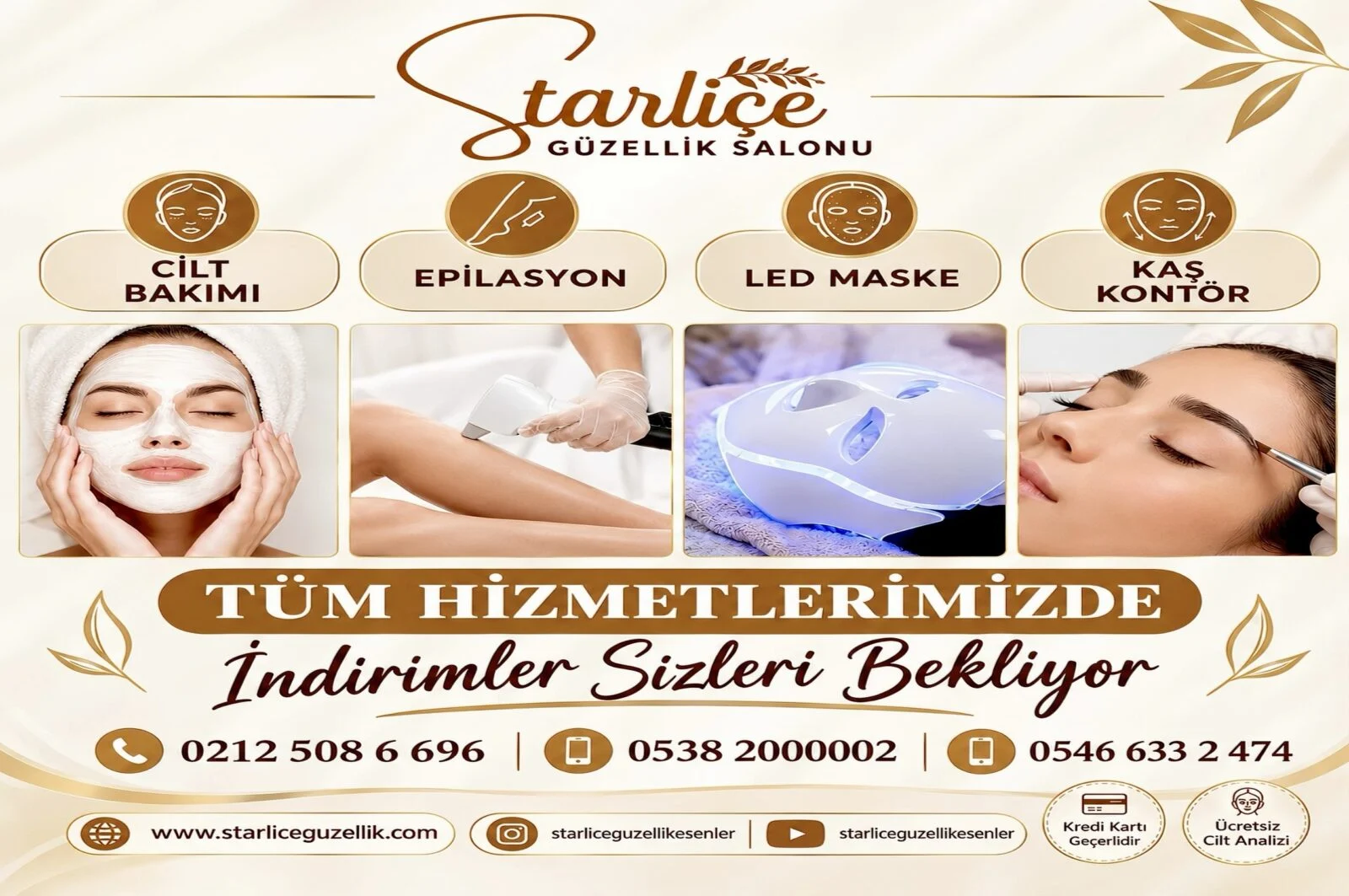 Tüm Hizmetlerimiz’de İndirimler Sizleri Bekliyor